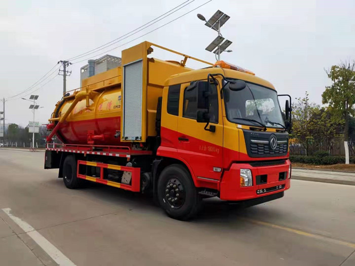 東風(fēng)天錦清洗吸污車